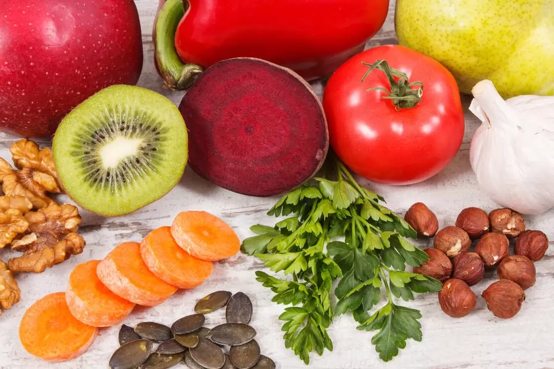 Le régime alimentaire des patients goutteux comprend une variété de fruits et légumes